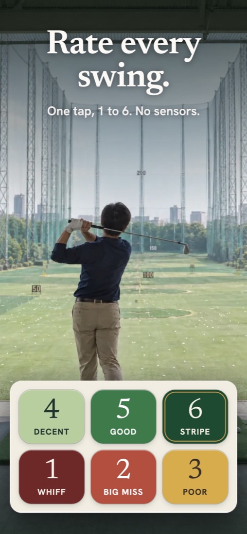 Rate every swing: the 1 to 6 pad